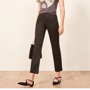 Reformation Petite Marlon Pants in Sinatra Stripe